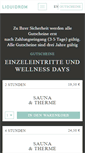 Mobile Screenshot of gutscheine.liquidrom-berlin.de